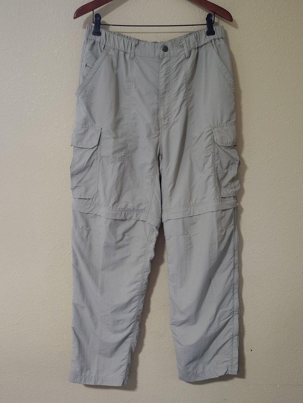REI Mens UPF 50+ Convertible Cargo Style Straight Leg Pants Size 34 Gorpcore